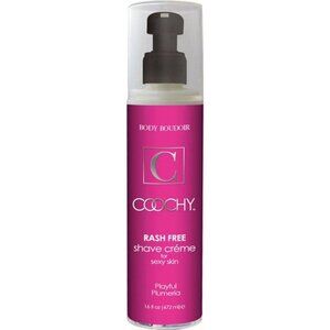 COOCHY SHAVE CREAM CLASSIC PLAYFUL‎ PLUMERIA  16 OZ